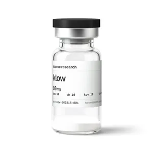Klow Blend research vial, front label
